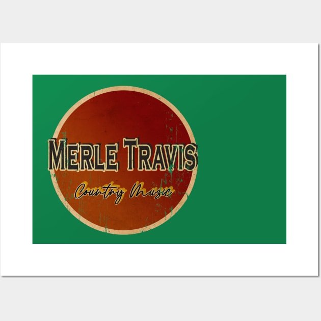 vintage look - Merle Travis Wall Art by freshtext Apparel10